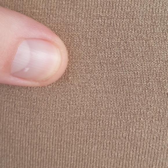 Gucci tan knit blouse vest vintage 90s - Picture 7 of 9